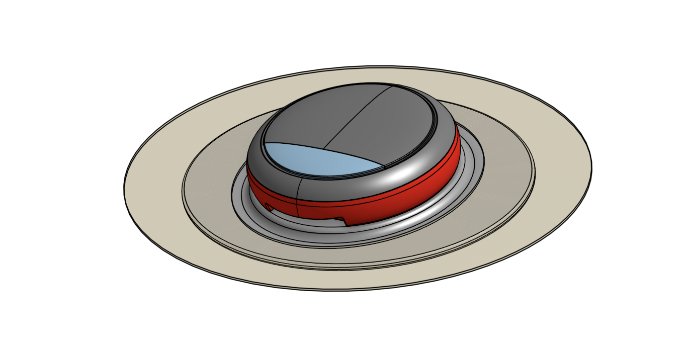 Adhesive patch concept — alternate angle