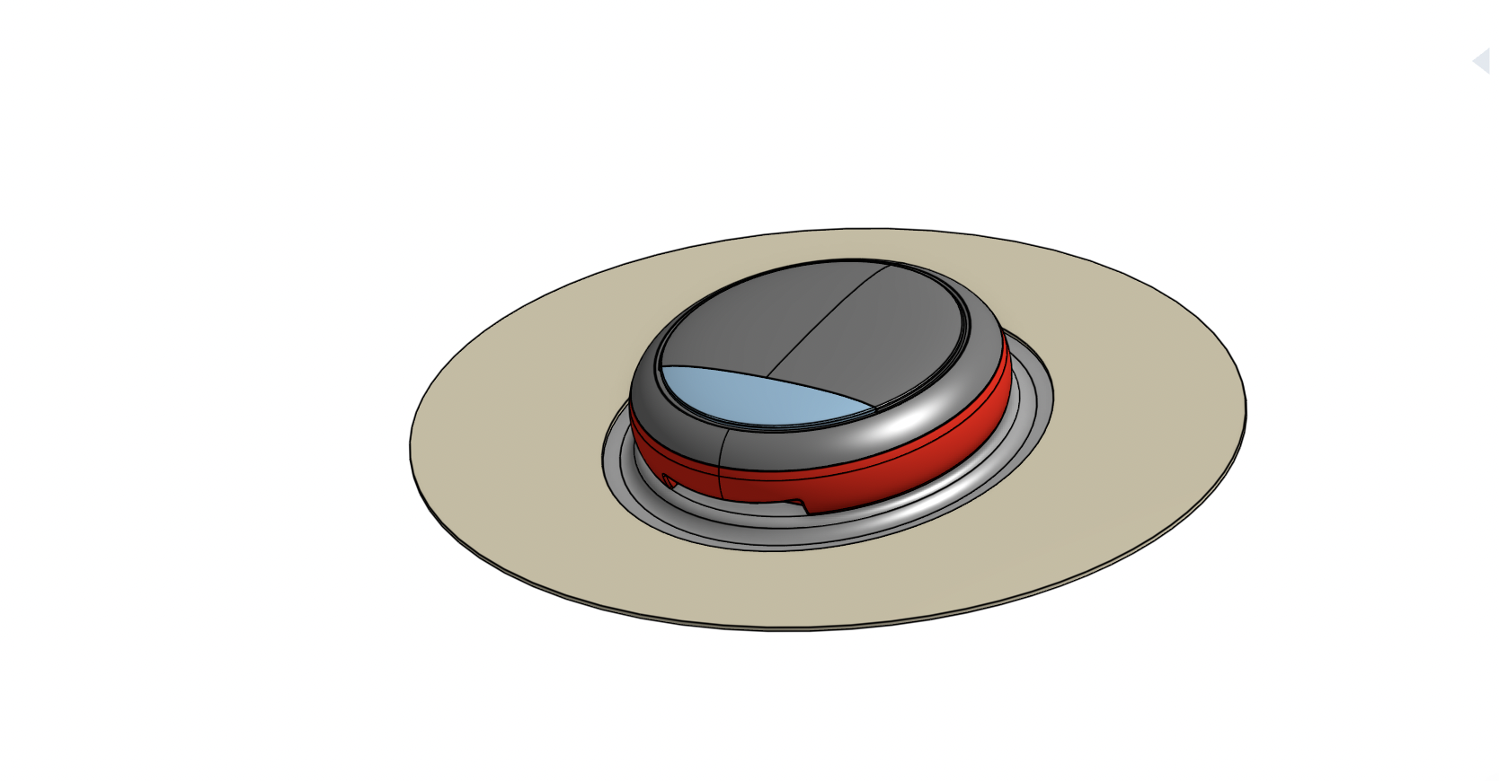 Clip-on module concept — side view
