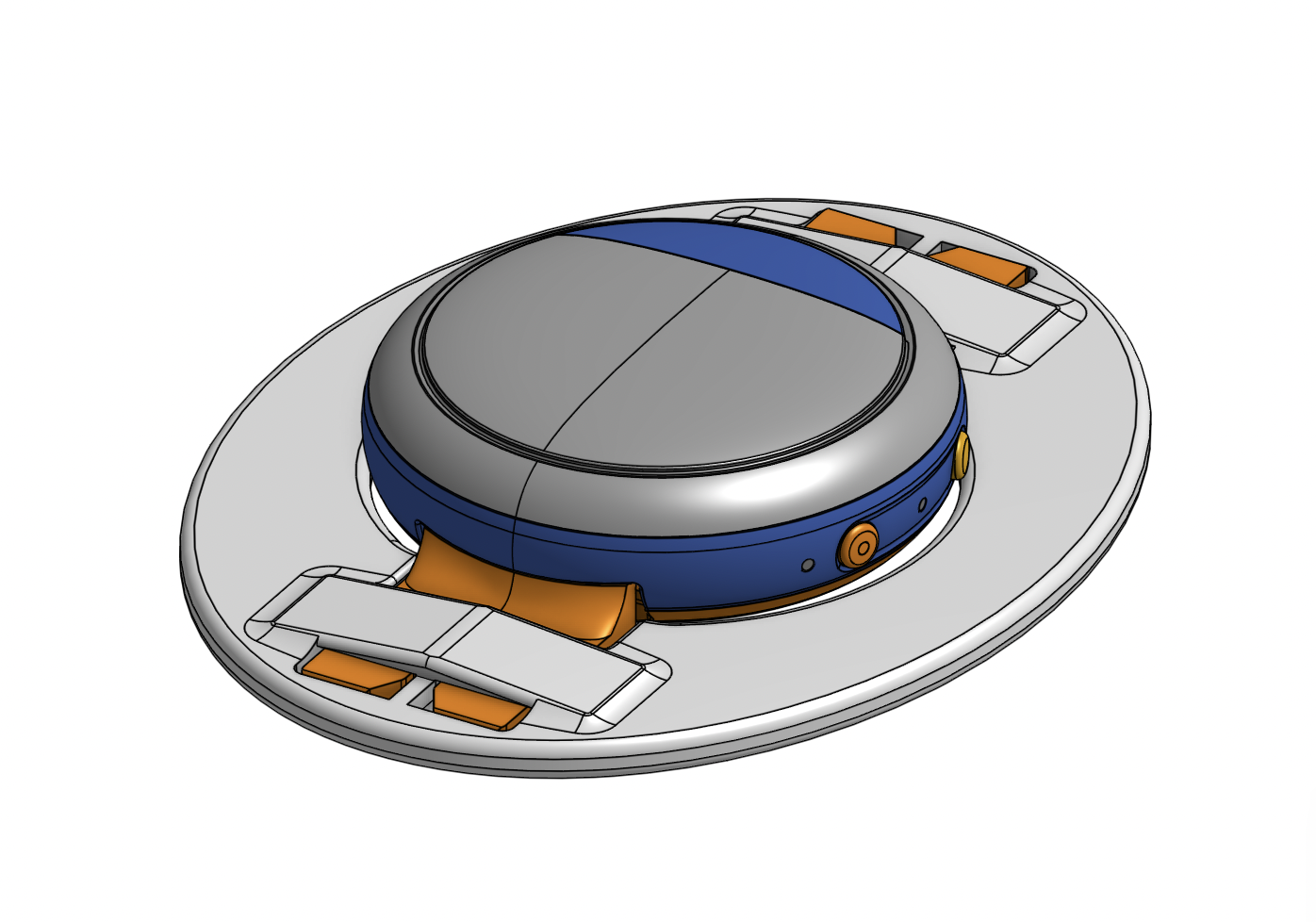 Ankle band concept — isometric