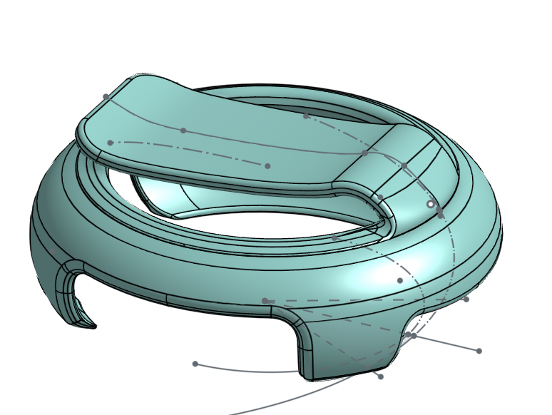 Next-gen wrist platform CAD model