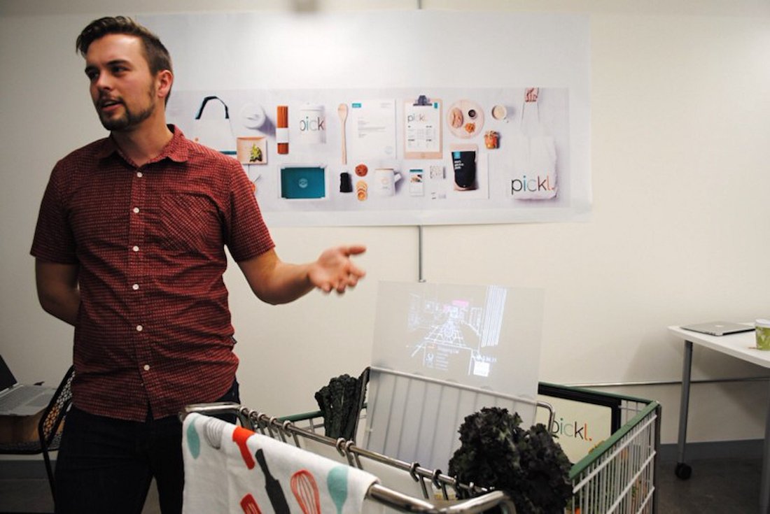 AR shopping cart prototype