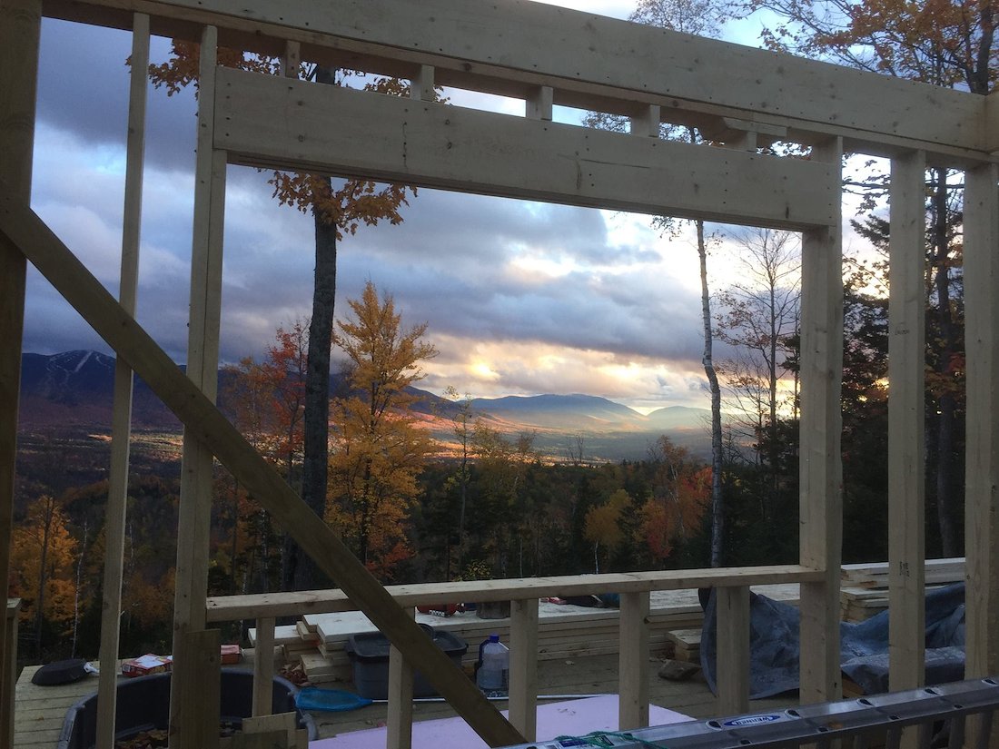 Sauna cabin exterior