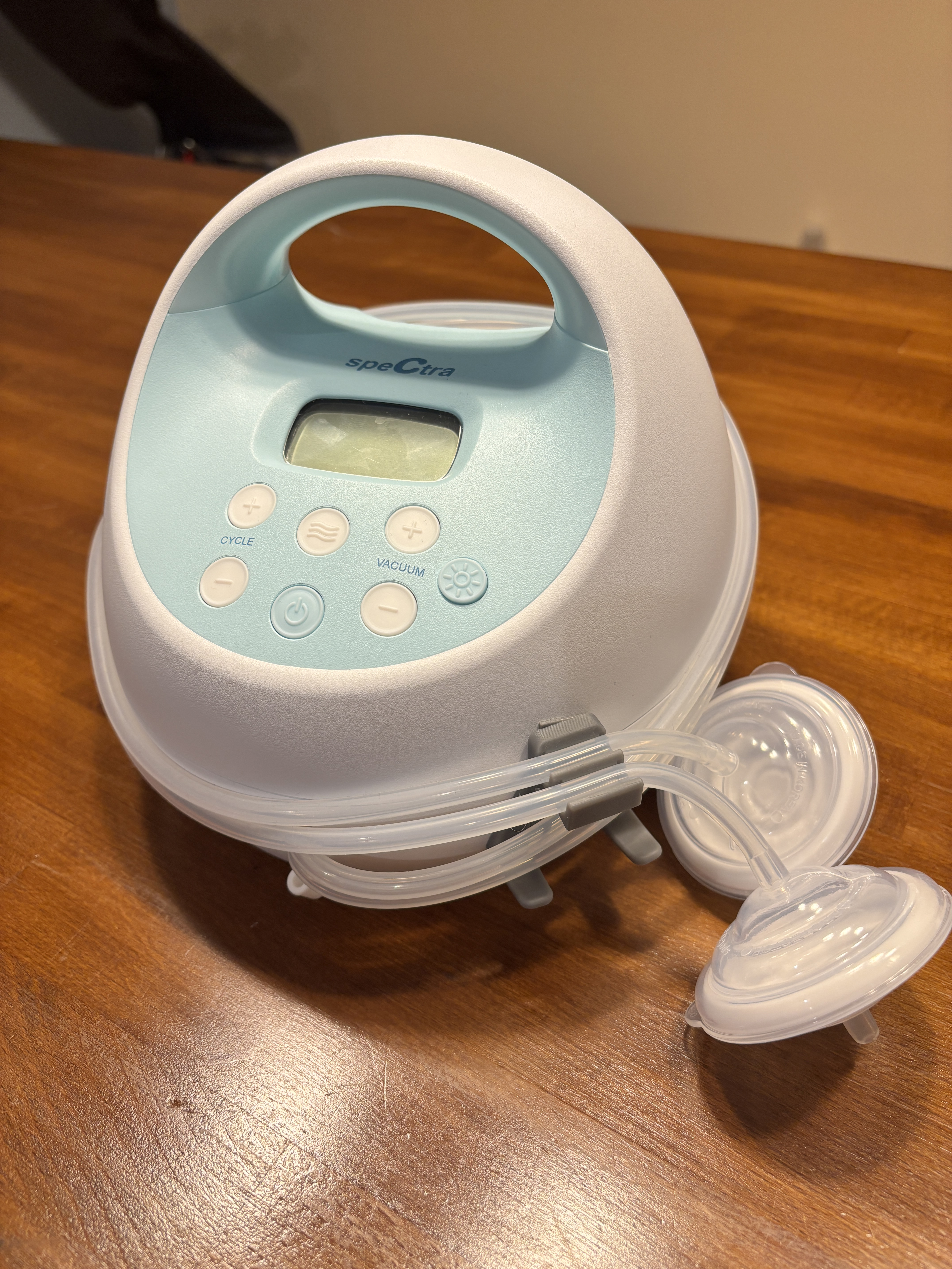 Tubing organized on pump