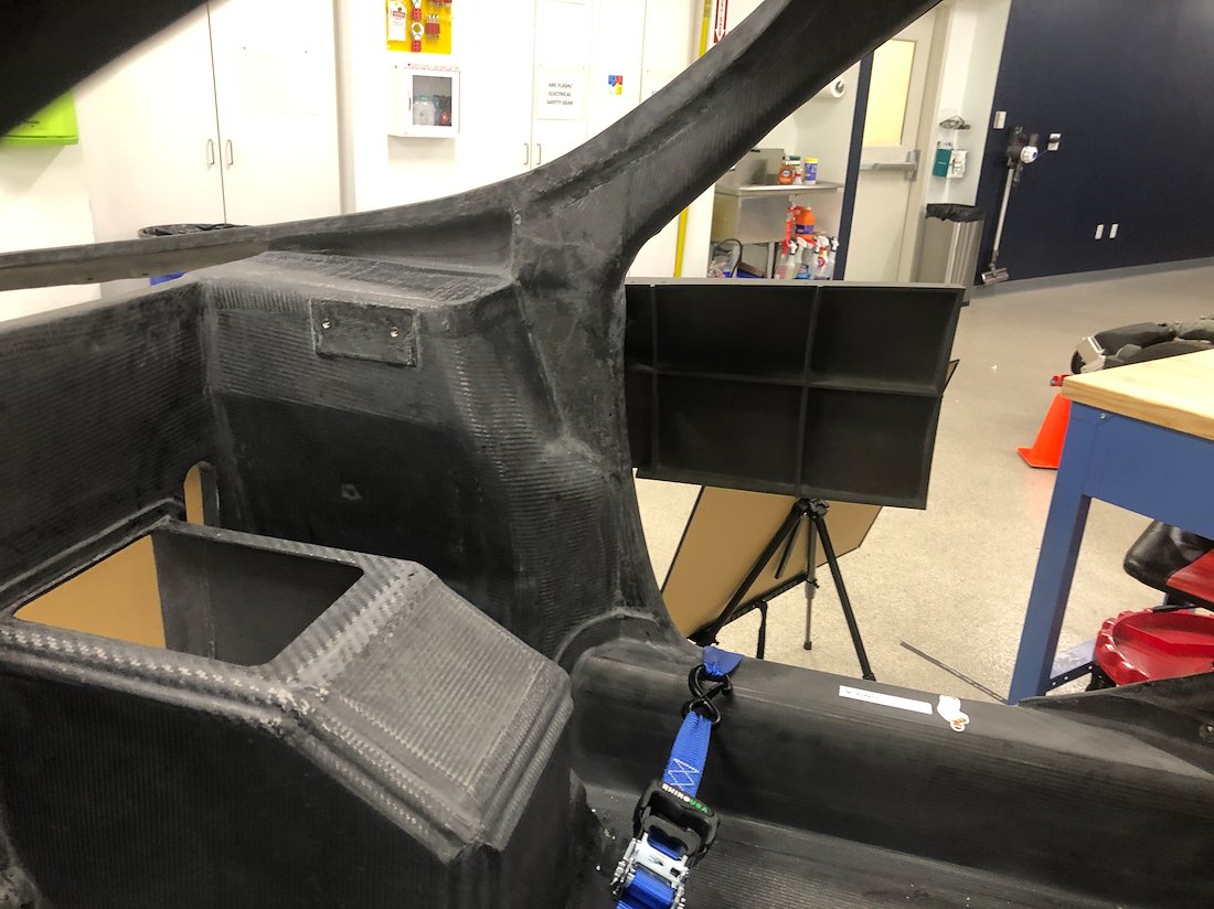 Carbon fiber layup process